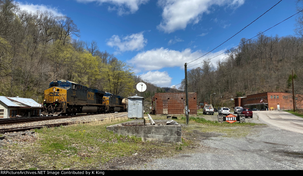 CSX Manifest at Dante, Virginia